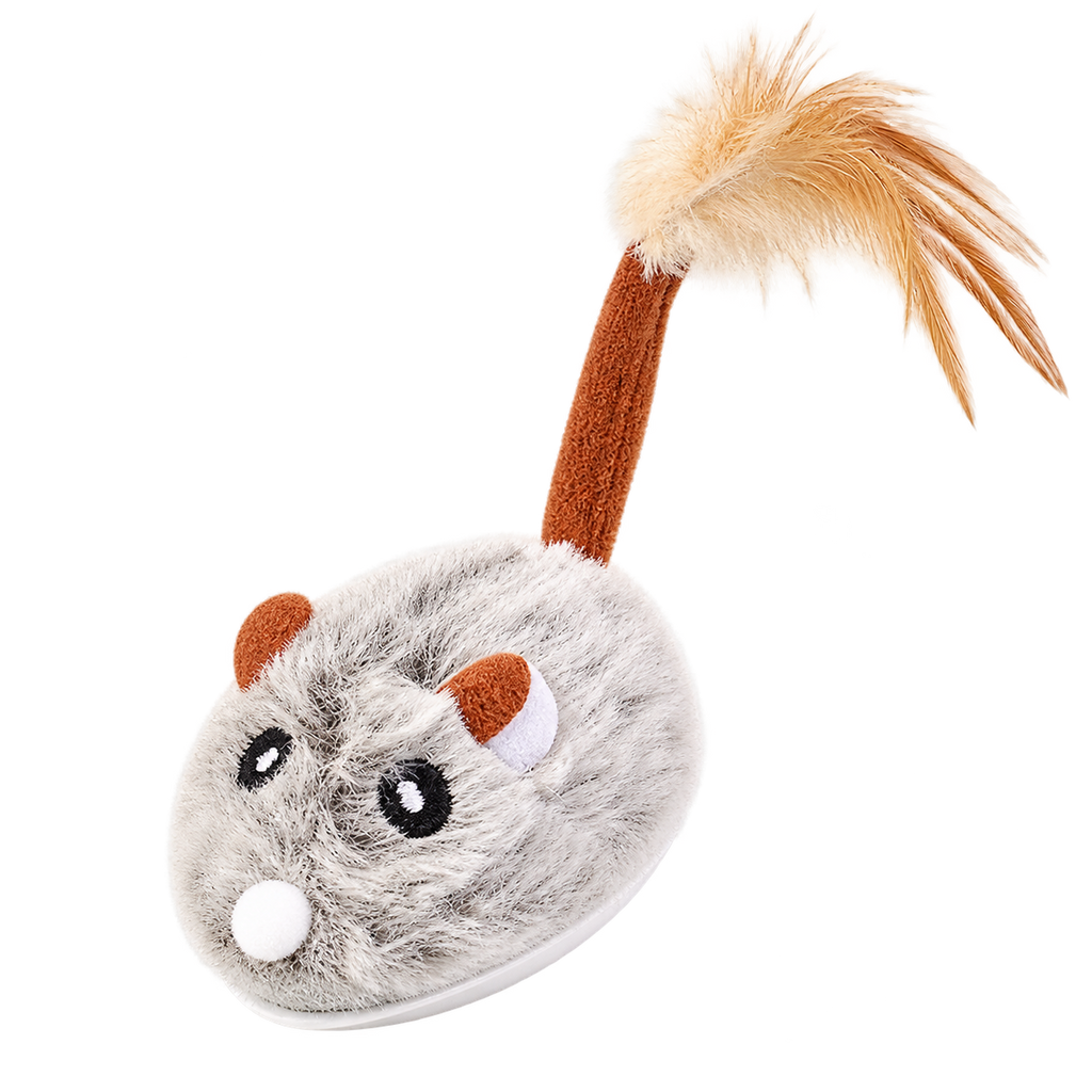 Pouncey™ Rechargeable Plush Mouse